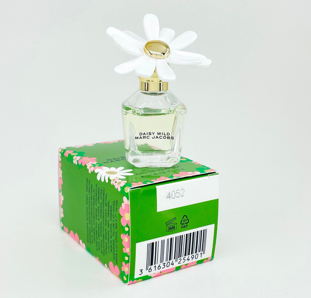 MARC JACOBS DAISY WILD EDP 4ml 0.13 fl.oz. MINI PERFUME