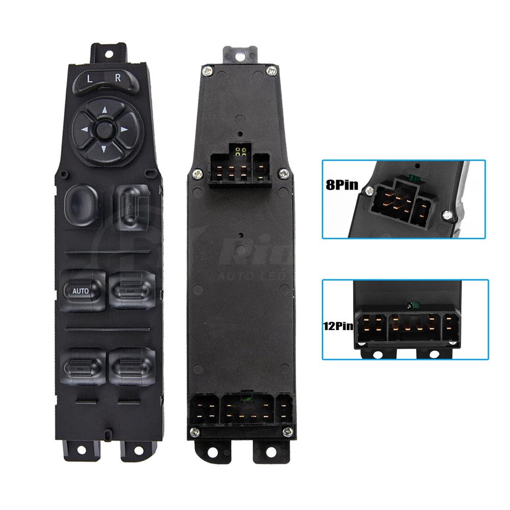 Master Power Window Door Switch Panel Control w/ Bezel for 2002-2010 Dodge Ram