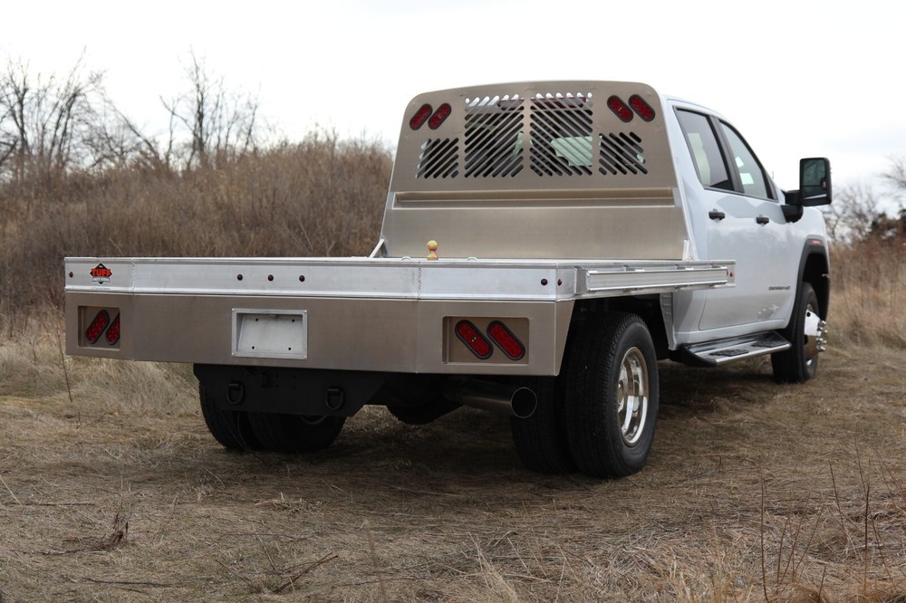Aluminum Chamfered Rancher 60" CA Hitch - Toolboxes and Drop Sides
