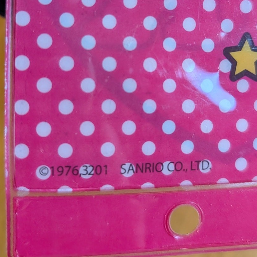 Hello Kitty Binder Pencil Case Double Sided