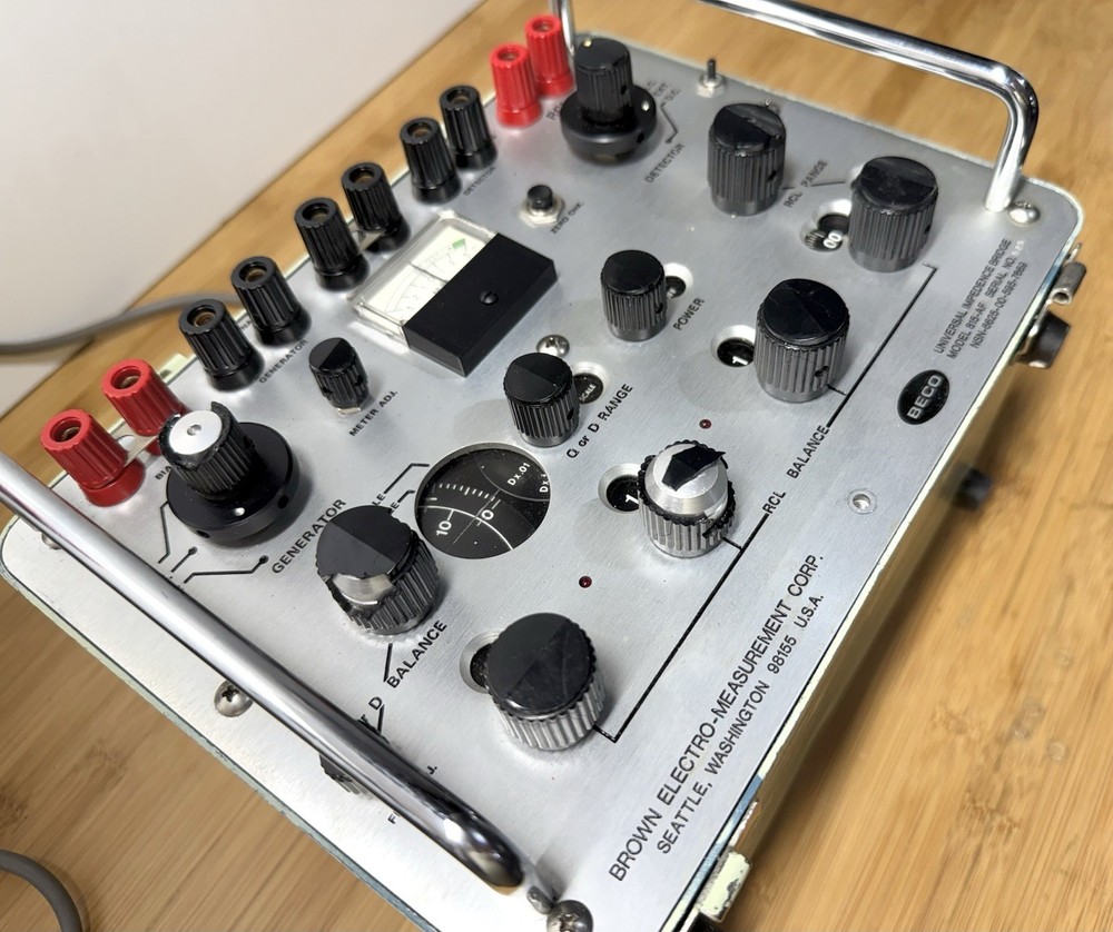 Brown Electro-Measurement Corp., Universal Impedence Bridge 815-AF UNTESTED