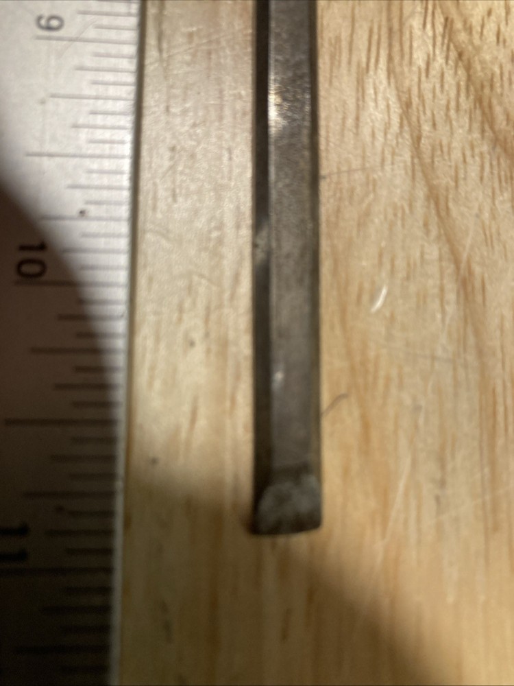 Greenlee 1/4" Socket Chisel Antique Carpenter / Framing Tool