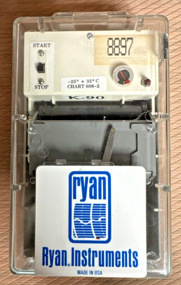 PEABODY RYAN Model K Thermograph Vintage Portable Temperature Sensor - Untested