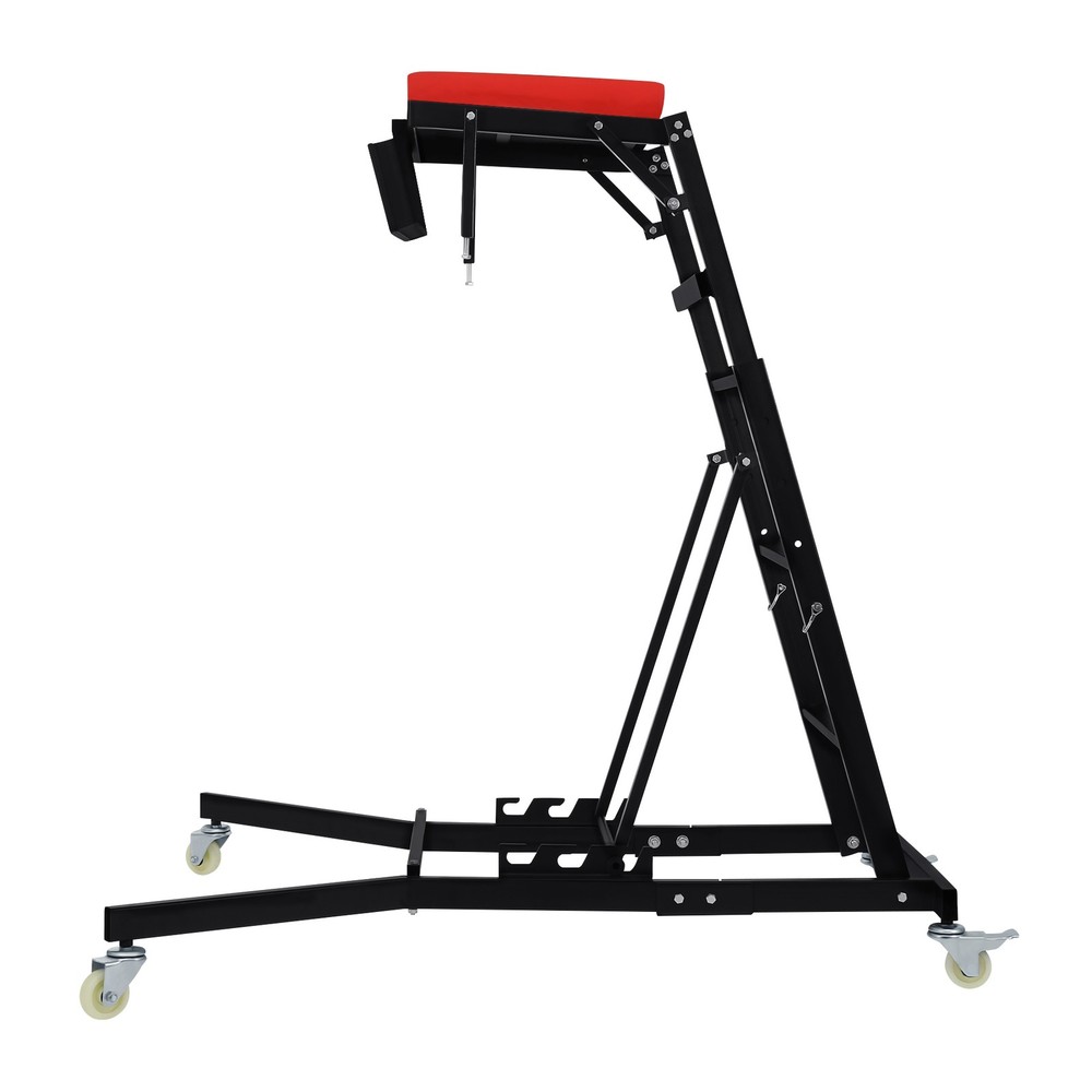 400lbs Engine Access Topside Workshop Creeper Adjustable Height Ladder 4 Wheels