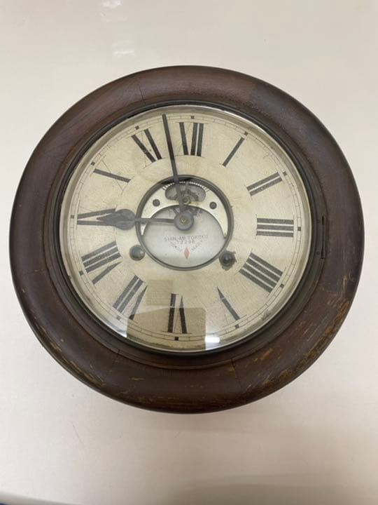 Rare Very Old Antique Ship Clock Working Item