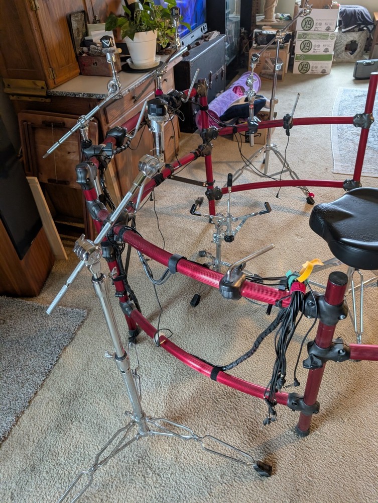 TD-10 v drums- drum set w/ extra pieces