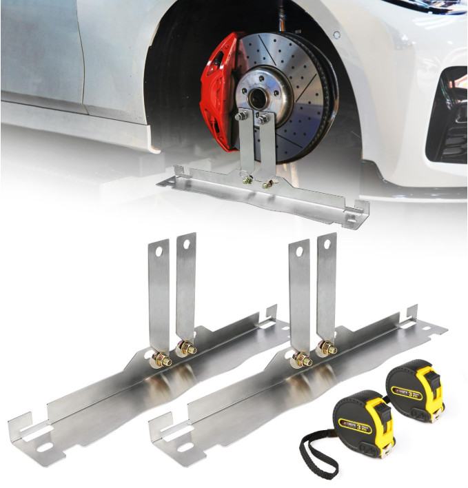 2PCS Wheel Alignment Tool with Connection Sheet 2025 Upgraded Toe Alignment Tool