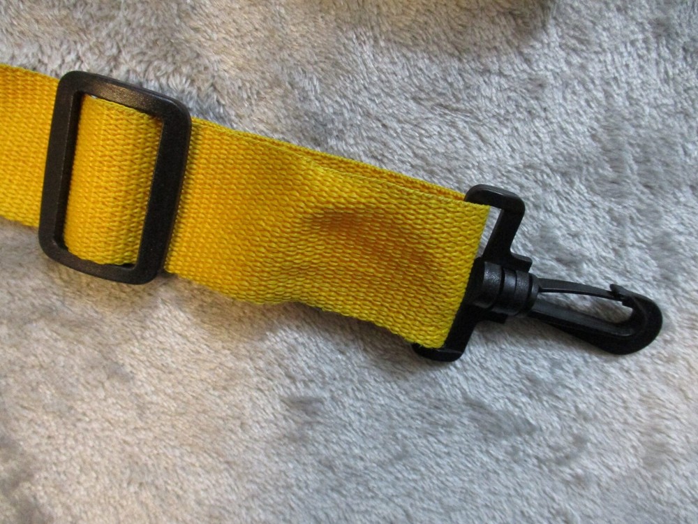 Nikon Camera Shoulder Strap Yellow Canvas Replacement Bag Case Messenger Duffel