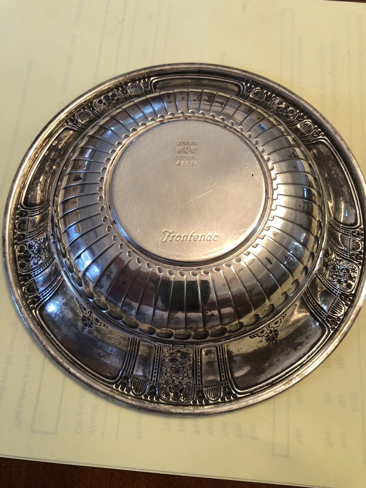 Frontenac by Gorham Sterling Silver candy dish