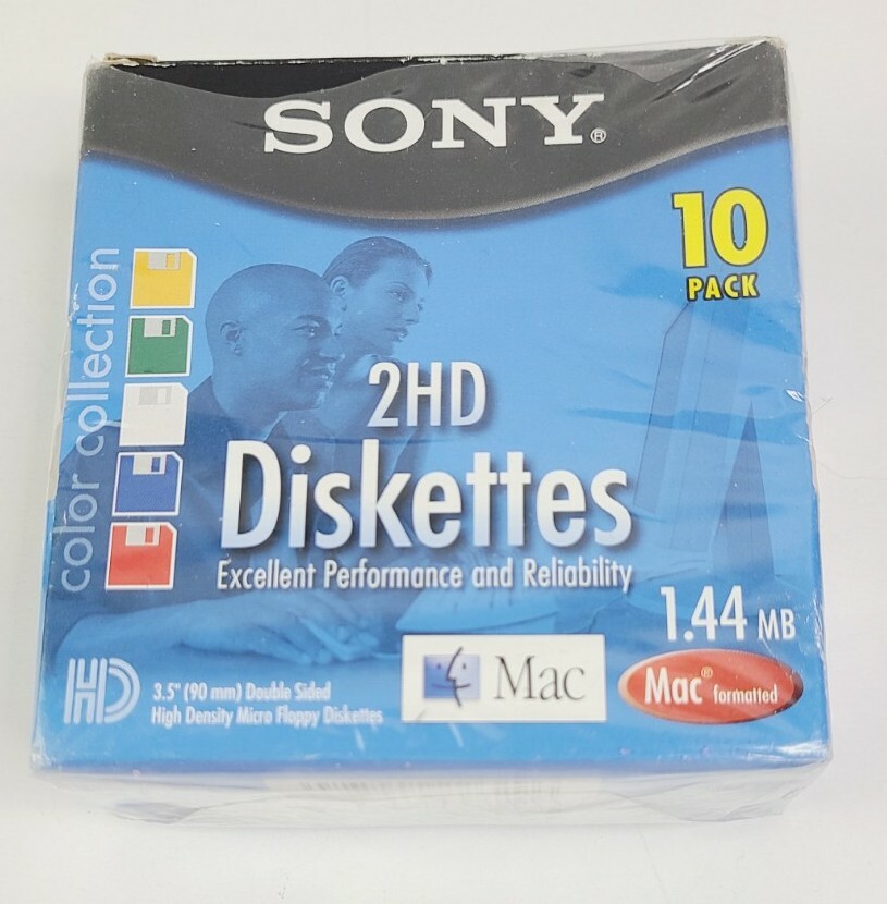 Sony 2HD Diskettes 10 Pack New open box