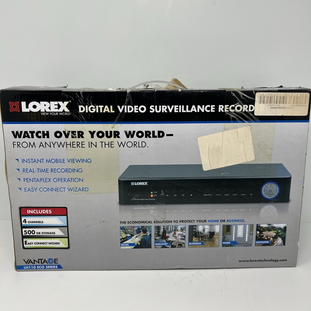 Lorex DVR  Digital Video Surveillance Recorder LH114501