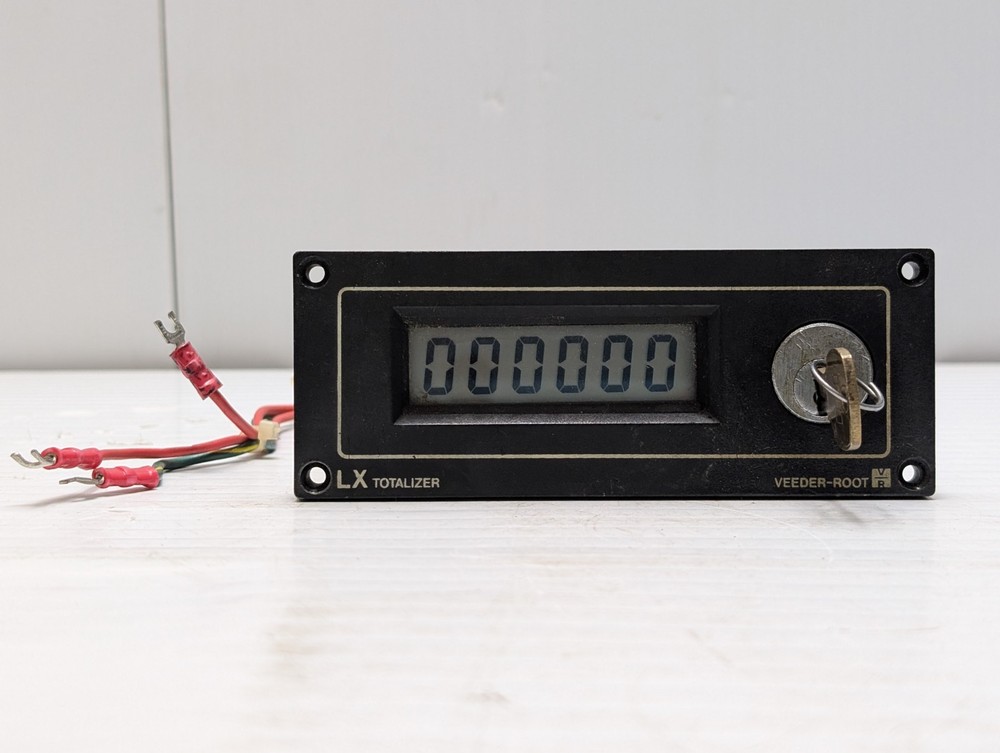 VEEDER-ROOT 799716-010 LX Totalizer AC/DC Input 6-250V Pulse