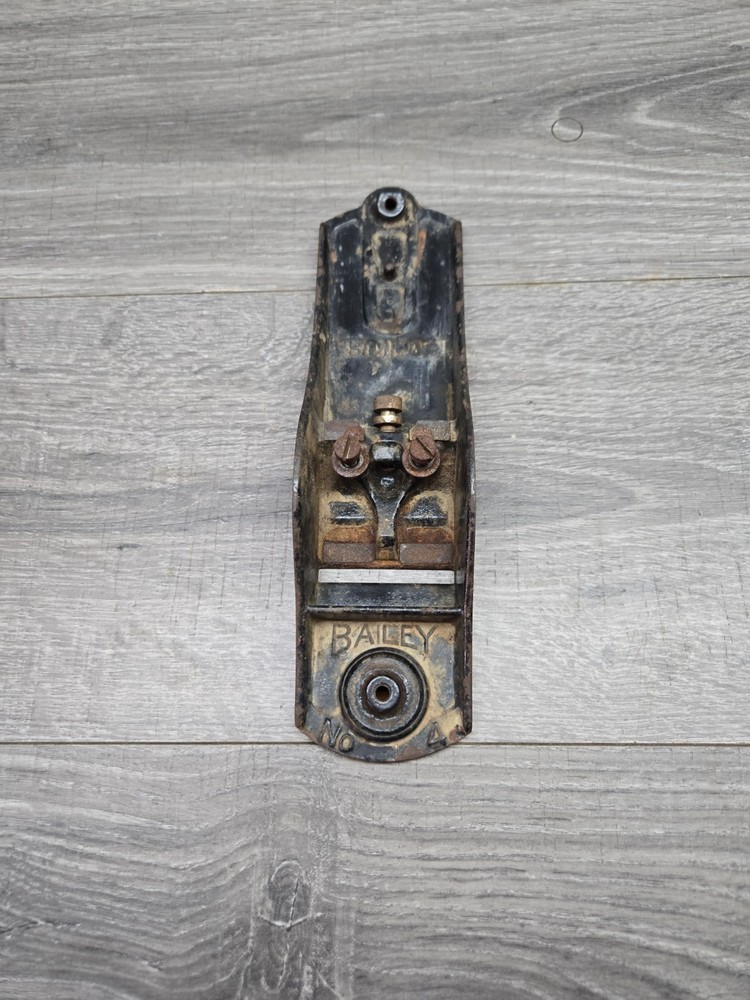 Stanley No 4 Wood Plane Corrugated Base Bottom