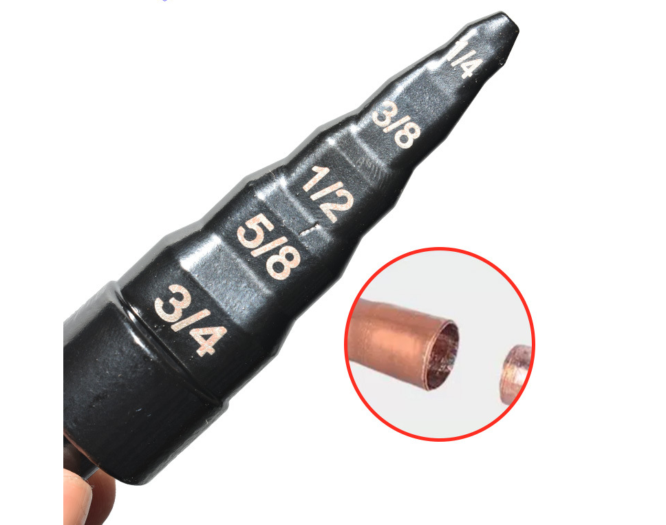5-in-1 HVAC Swing Tool Copper Manual Pipe Extender Drill Bit New*