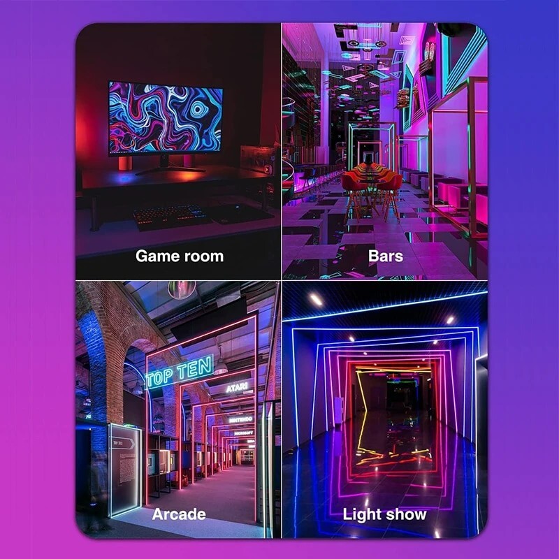 RGBIC Neon Rope Light with Music Sync