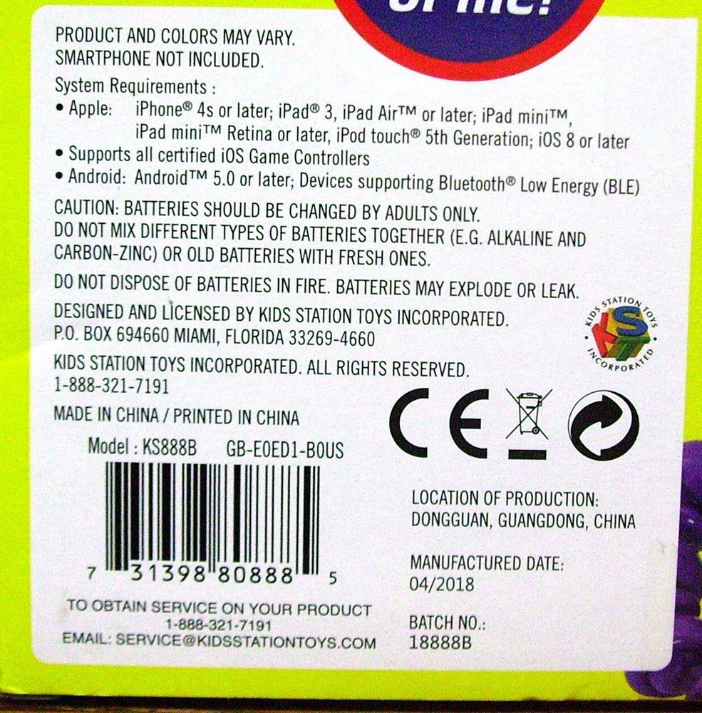 STONE 8--YOUR INTERACTIVE FRIEND--BLUE / PURPLE ROBOT