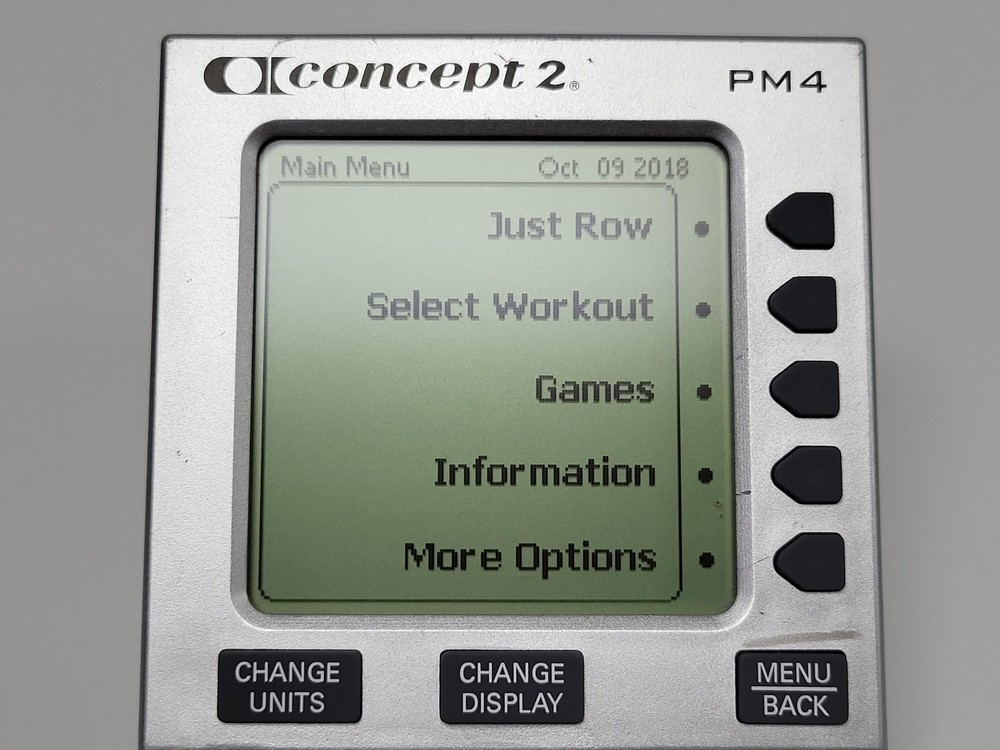 Concept2 PM4 Performance Monitor for Rowing Machine