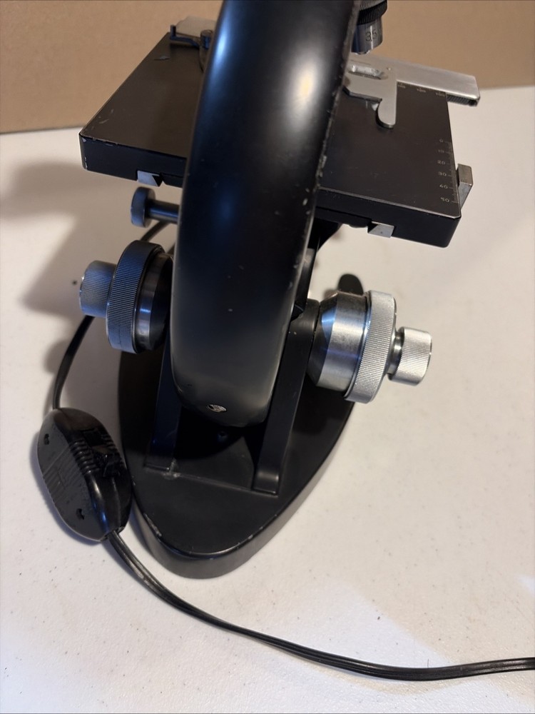 Vintage Steindorff Berlin Monocular Microscope Tested