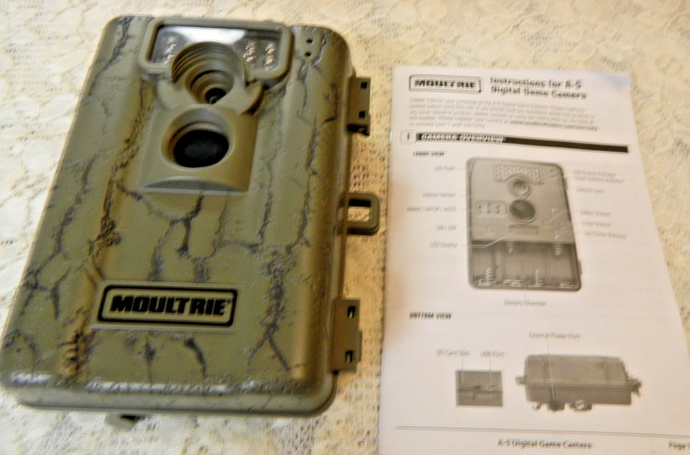 Moultrie Mobile Edge  Trail Motion Sensor Camo Camera
