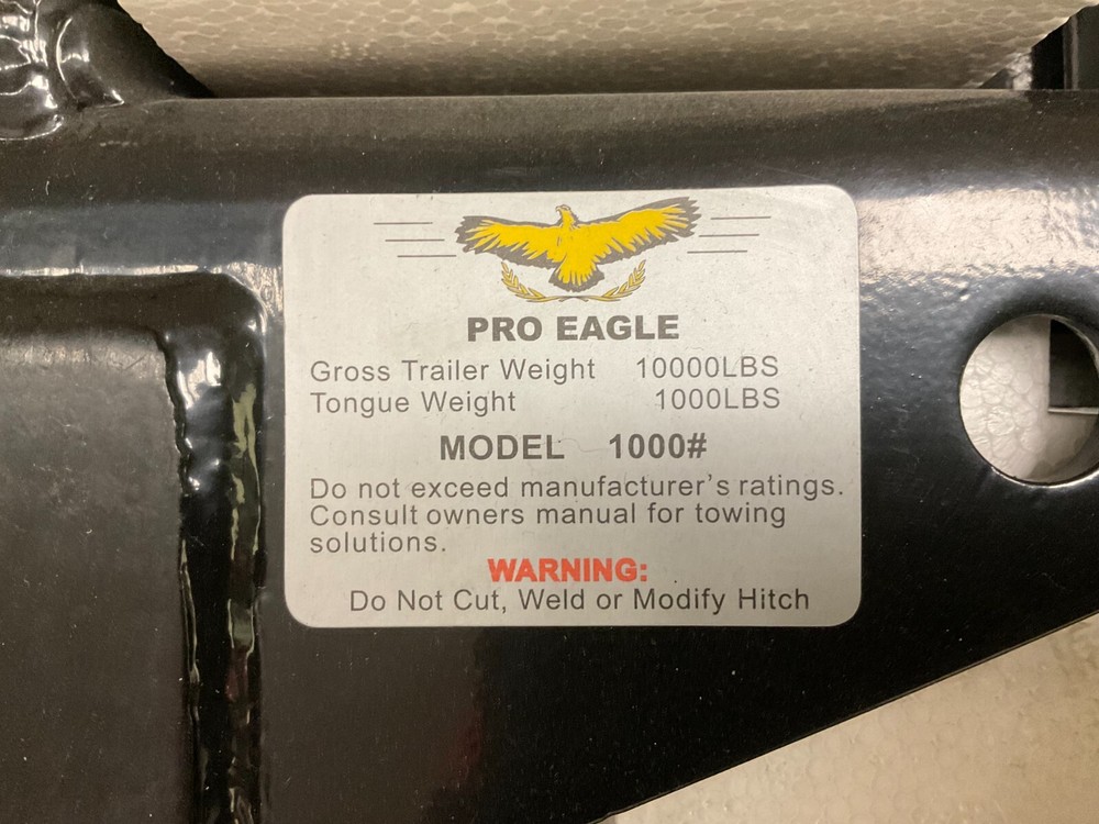 New Pro Eagle Model 1000# Weight Distribution Hitch # WD10
