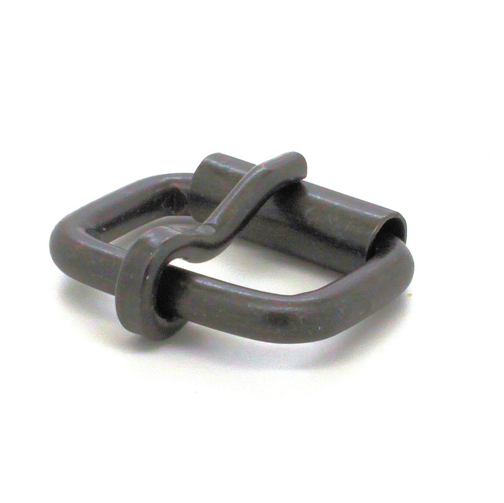 Single Prong Roller Buckle Black 1" 1419-13
