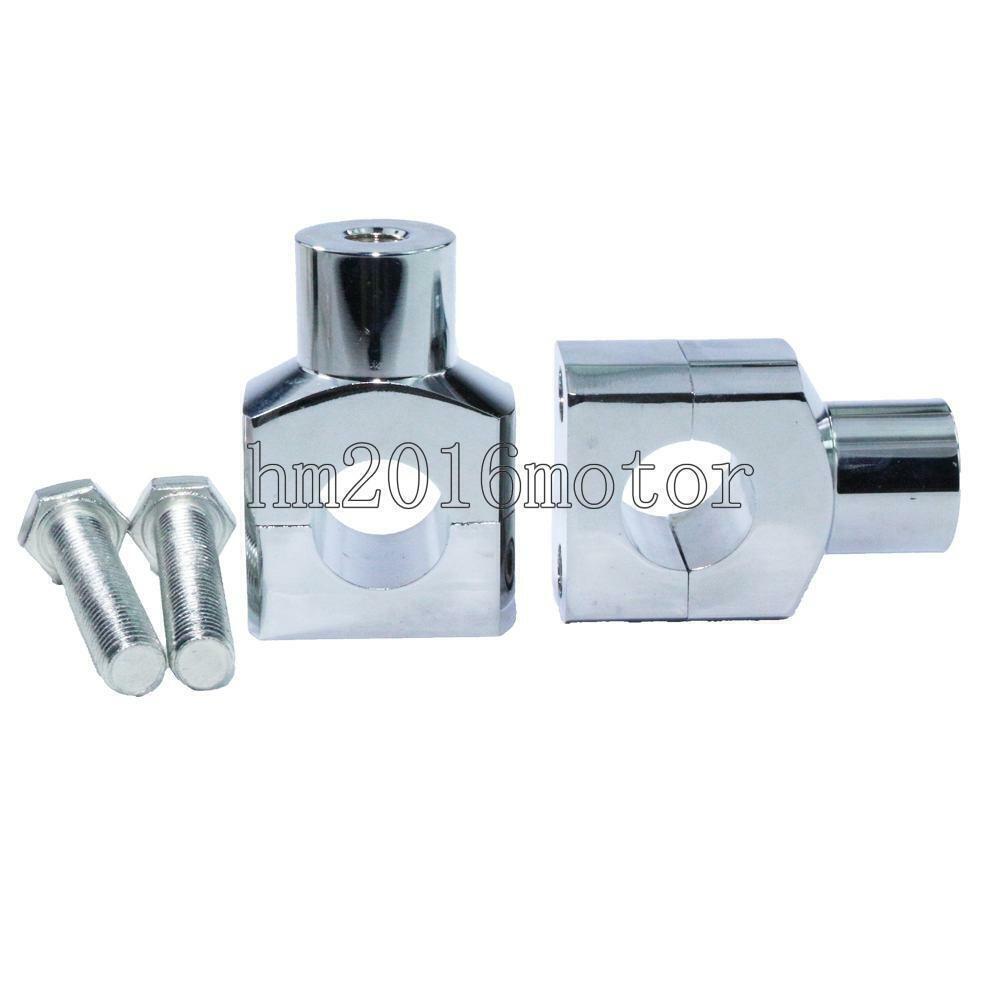 1" Motorcycle Handlebar Risers For Harley Dyna Softail Deluxe Deuce Custom