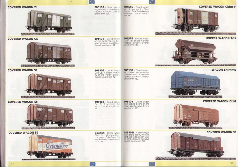 catalogue LIMA EURO PROGRAM 1990 HO 1/87 E dd