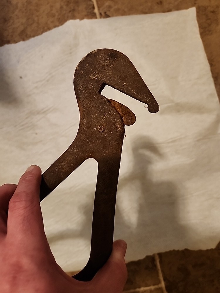 Antique Iron Shepard Hook
