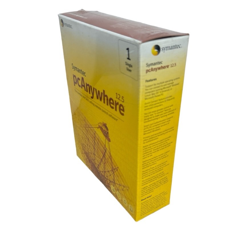 Symantec pcAnywhere 12.5 Number one remote control software (New)