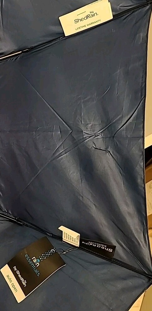 ShedRain 42 Arc Auto Open Umbrella Navy 2230A