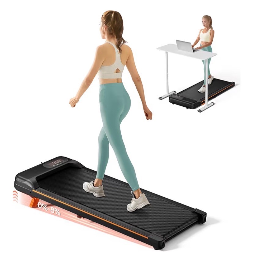 walking pad treadmill with incline