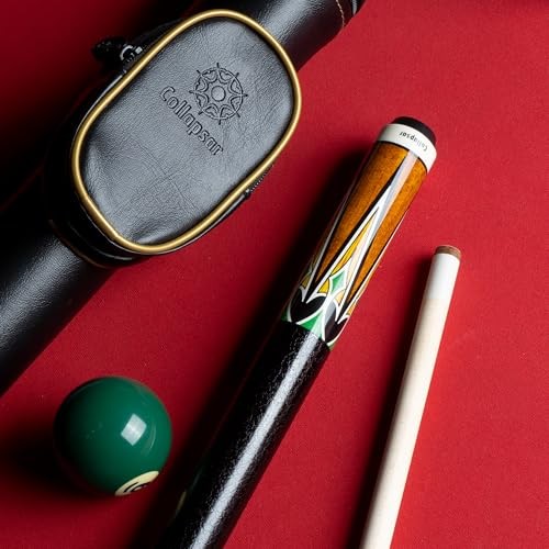 CA Pool Stick with 1X1 Hard Case,58" 20 ounce CA009+Joint Protector+Hard Case