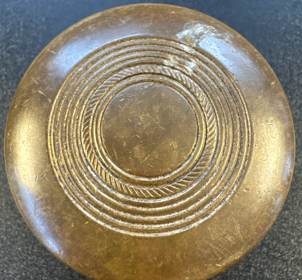 Concentric Pattern Antique Door Knob 2-1/8”