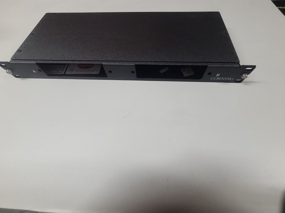 Corning Fiber Panel Housing 1 Rack Unit CPP-01U  - Excellent Condition
