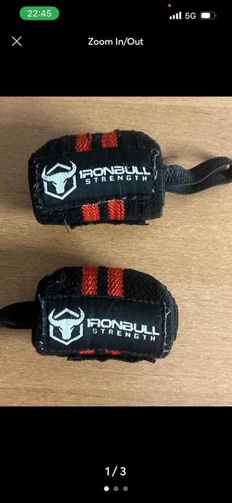 Iron Bull Strength Wrist Wraps