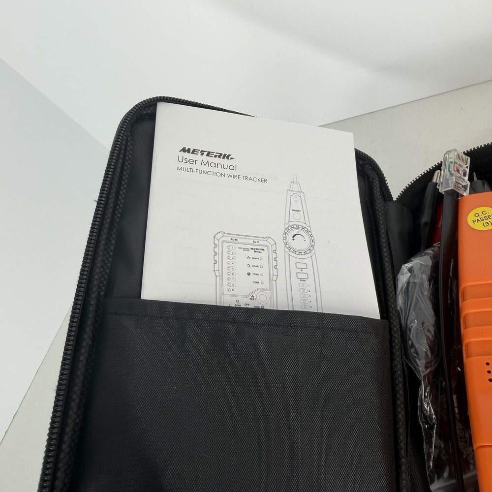 Meterk Multi-Function Wire Tracker MK04 RJ45 LAN Network Cable Tester TESTED