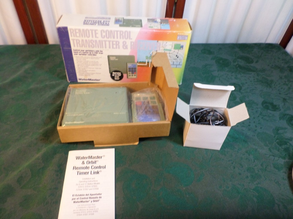 6 Station Orbit WaterMaster Sprinkler Remote Control Transmitter/Receiver-57013