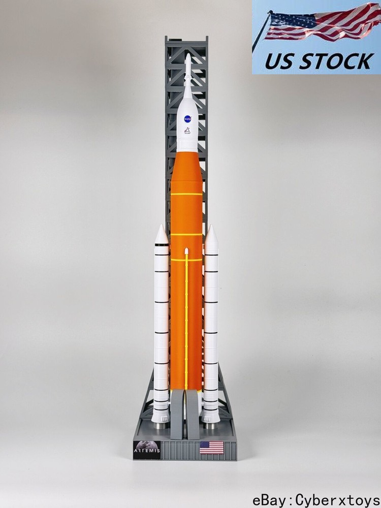 1:200 Scale NASA Artemis SLS Orion Launch Tower Set Rocket Model