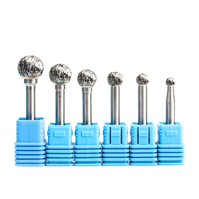 6mm Shank Carbide Head Burr Rotary Drill Bits Tools Rotary Files