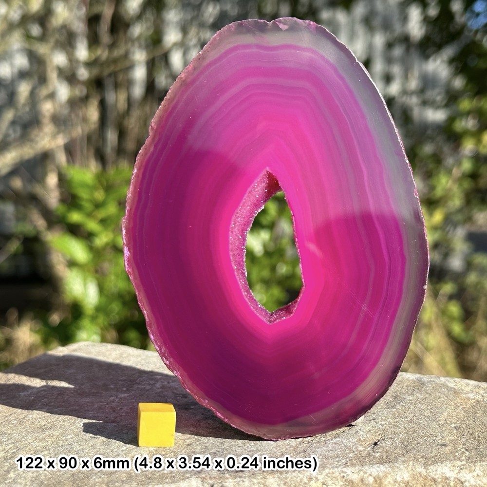 Agate slice for self-love and acceptance