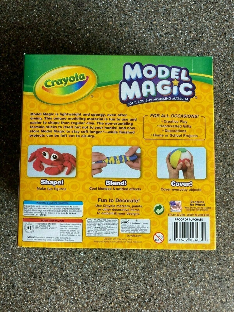 Crayola Model Magic Variety Set includes 12 sealed packs