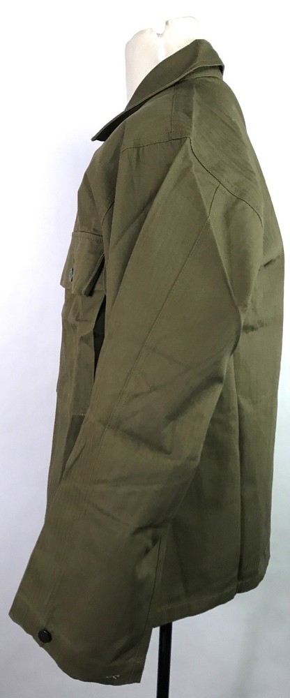 WWII US TYPE II HBT COMBAT FIELD JACKET-MEDIUM
