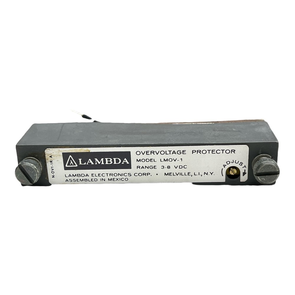 LAMBDA OVERVOLTAGE LMOV-1 RANGE 3-8VDC NEW/UNUSED SURPLUS