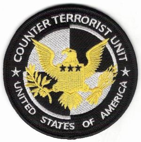 COUNTER TERRORISM UNIT PATCH - 2401