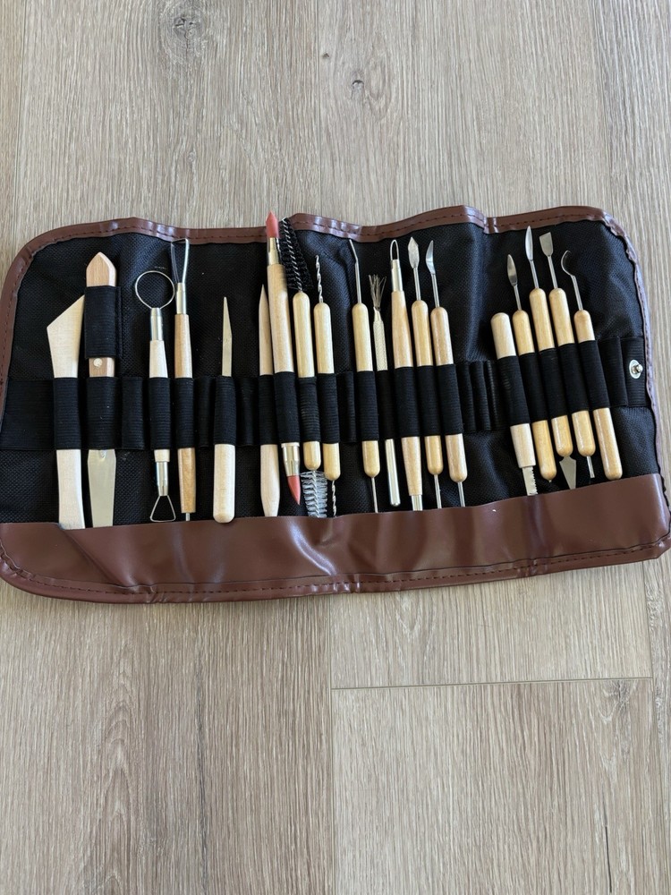 Polymer Clay Sculpting Tool Set and Accessories