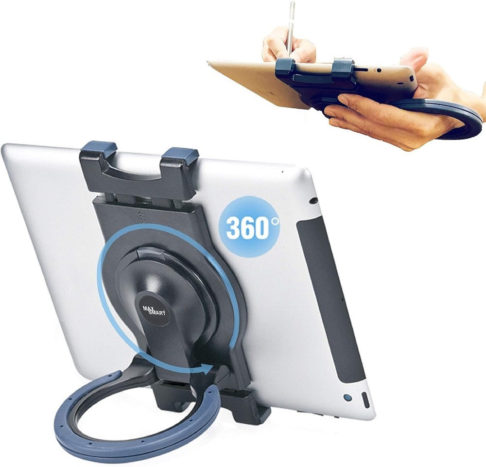 Tablet Grip Holder & Adjustable Stand for Drawing, Reading & Working