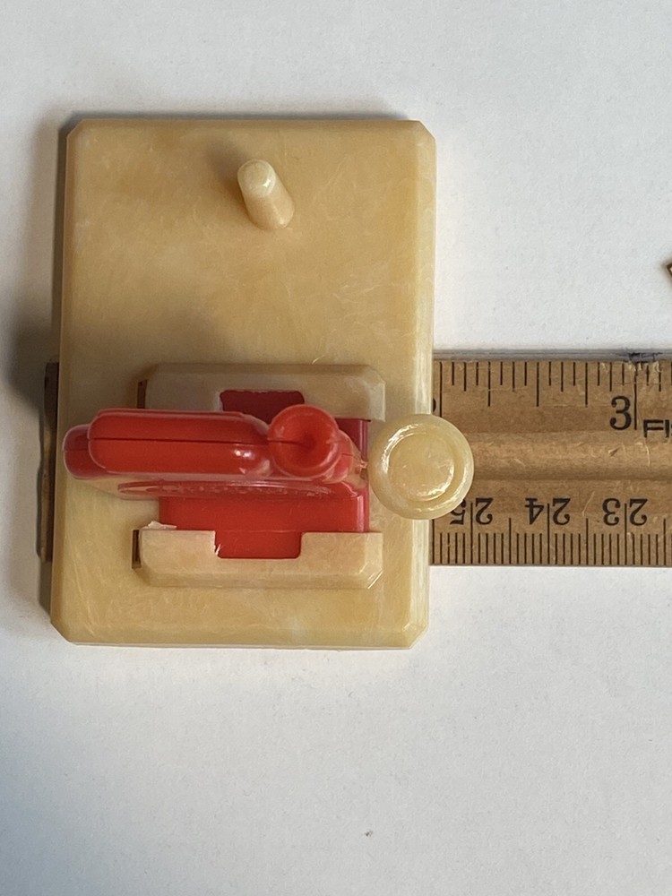 MCM Automatic Needle Threader with Instructions Vintage Sewing Notions Plastic