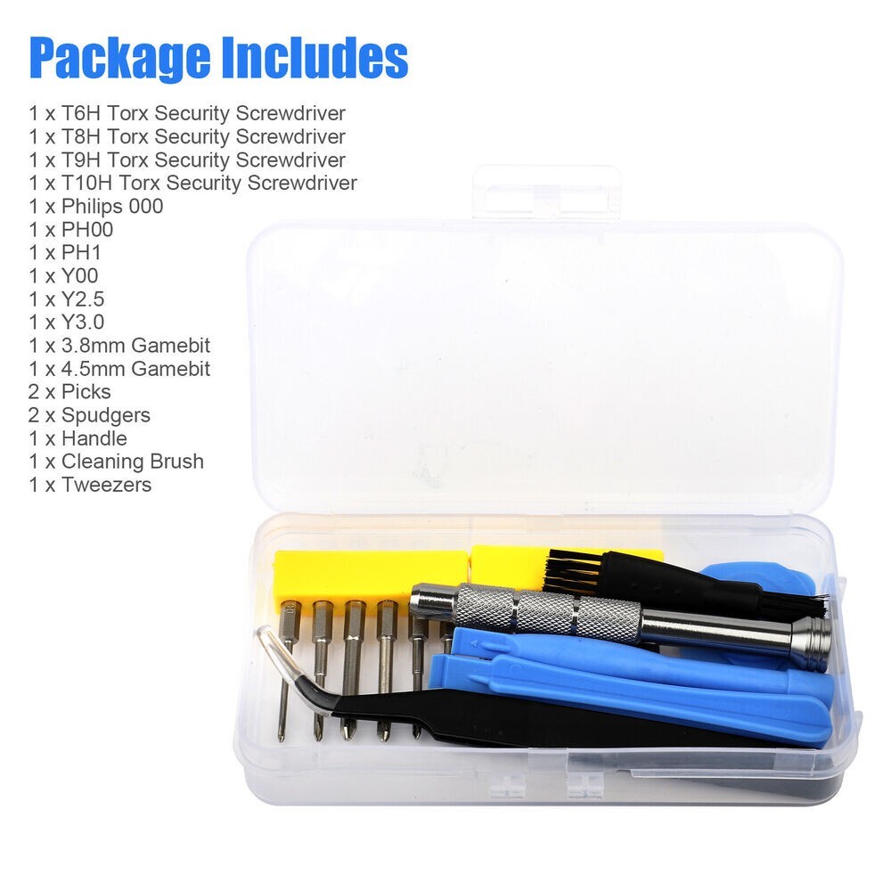 Repair Tool Set Pry Screwdriver Kit for PS5/4 Xbox One Controller Console Switch