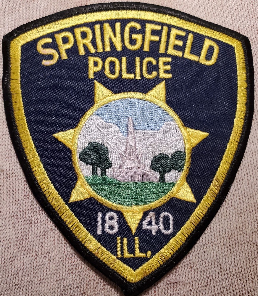 IL Springfield Illinois Police Shoulder Patch