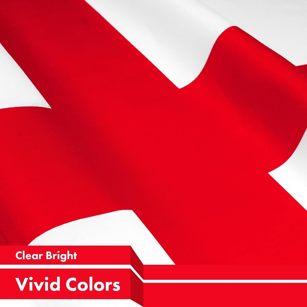 3x5 Ft England Flag - Durable 150D Polyester for Indoor & Outdoor Display